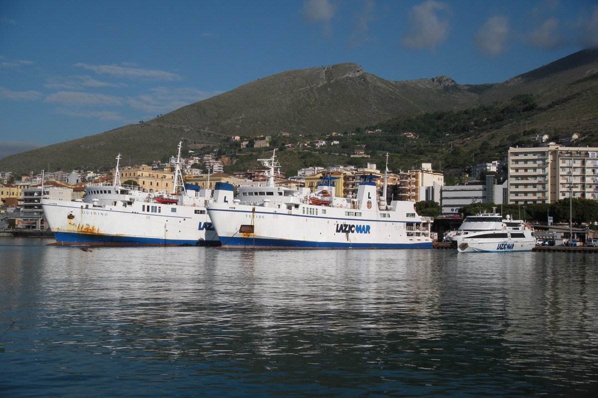 The port of Formia